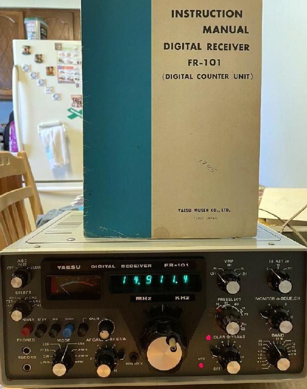 YAESU FR101D RCVR