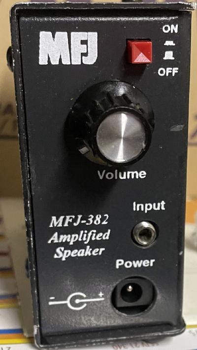 MFJ 382 AMPLIFIED SPKR - Click Image to Close