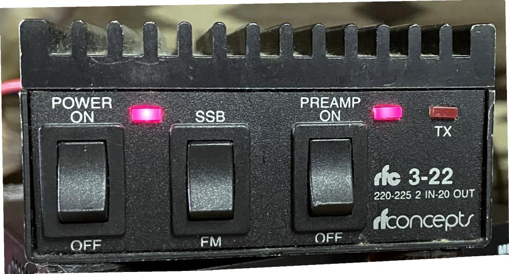 RFC 3-22 220MHZ AMP