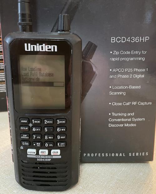 UNIDEN BCD436HP