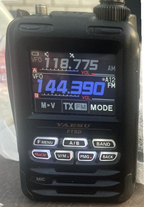 YAESU FT5DR 2M/440 ANALOGUE/DIGITAL HT - Click Image to Close