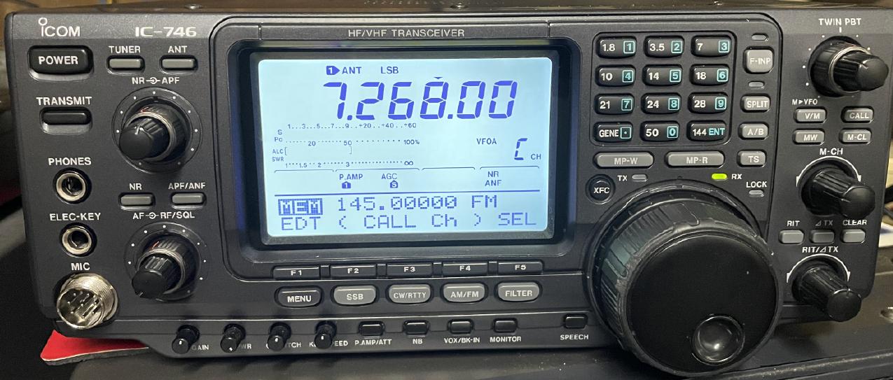 ICOM IC746 HF/6M/2M -sale pending