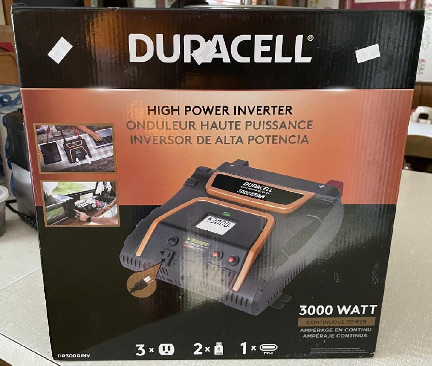 DURACELL 3000W INVERTER